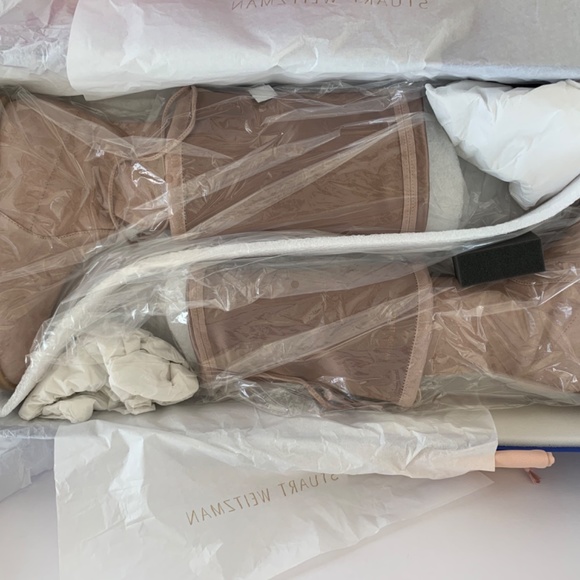 Stuart Weizmann Suede over the knee boots - Picture 5 of 7